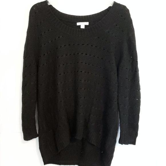 New York & Company Sweaters - NY&Co Black Loose Knit Sweater